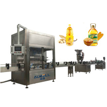 Automatic Peanut Rapeseed Soybean Coconut Oil Bottle Filling Machine